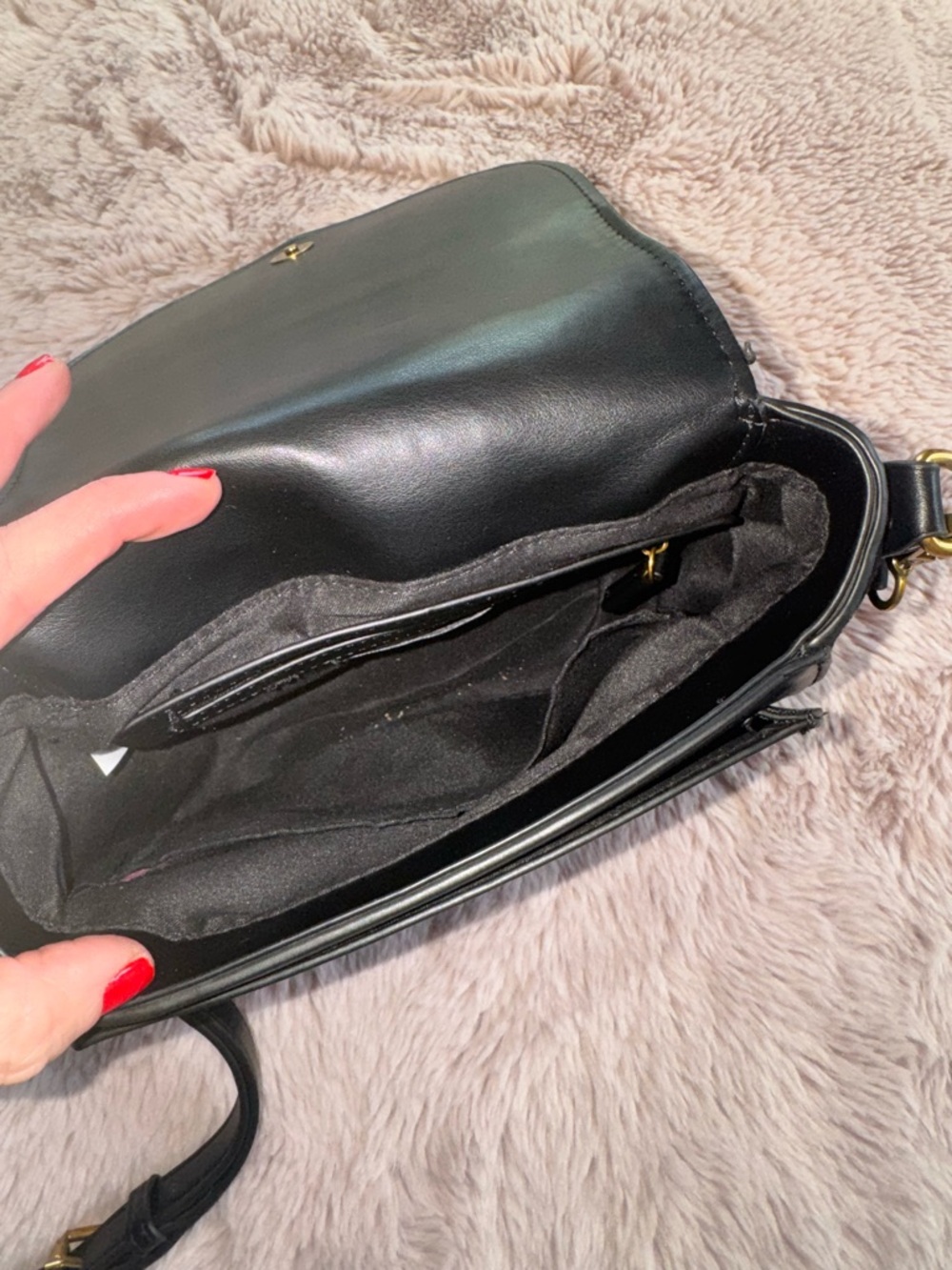 Rachel Zoe Studded Saddle Crossbody Bag - Picture 5 of 8